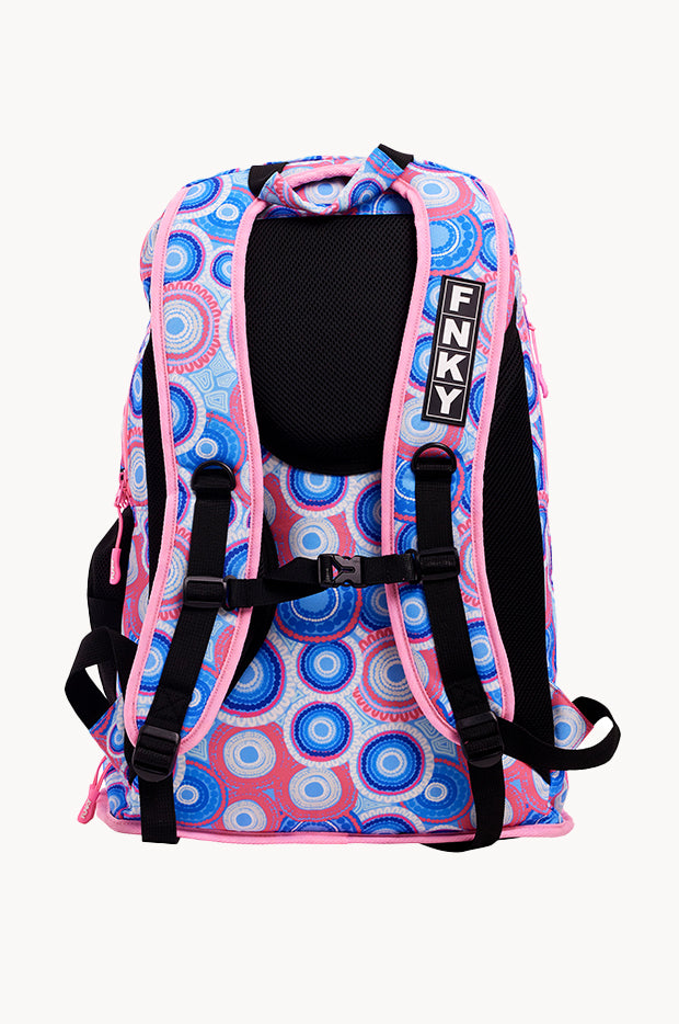 Funky Trunks - Bundjalung Blue Elite Squad Backpack - Blue/Pink