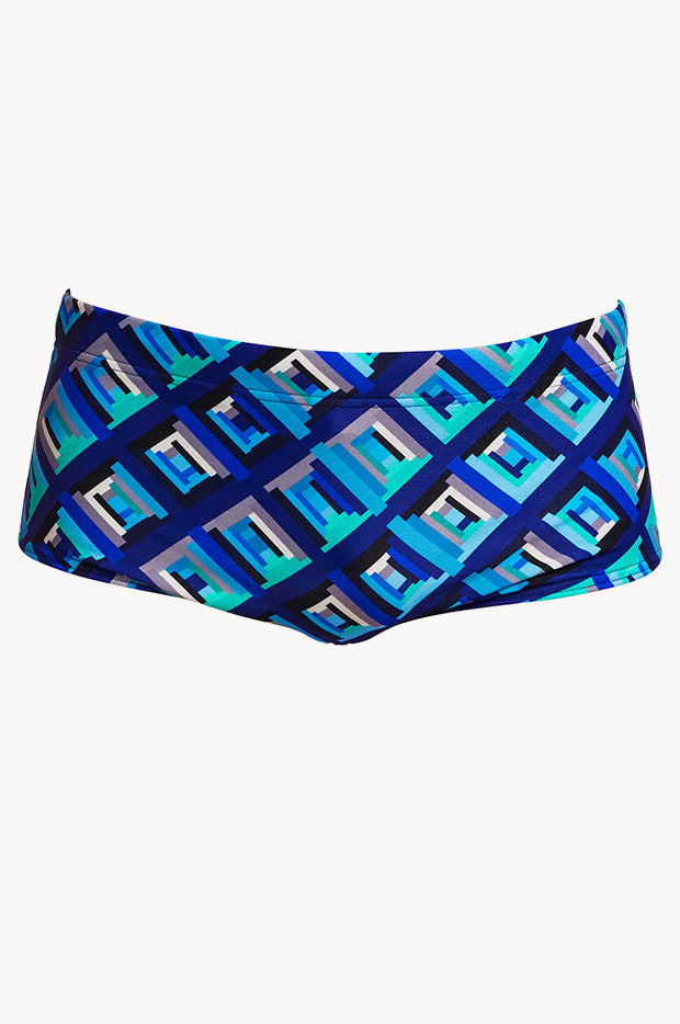 Funky Trunks - Boys Blue Bunkers Trunk - Blue | Swimwear Galore AU