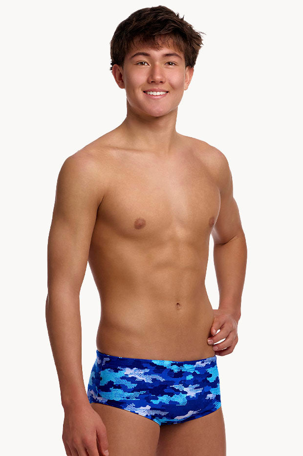 Boys Clean Marine Trunk