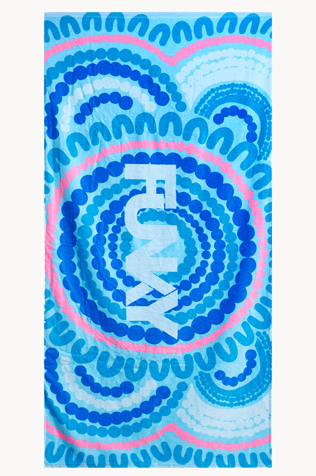 Bundjalung Blue Towel