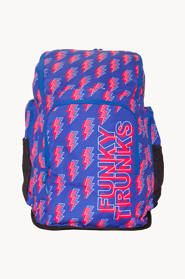 Funky Trunks Flash Space Case Backpack Navy/Red | Swimwear Galore AU