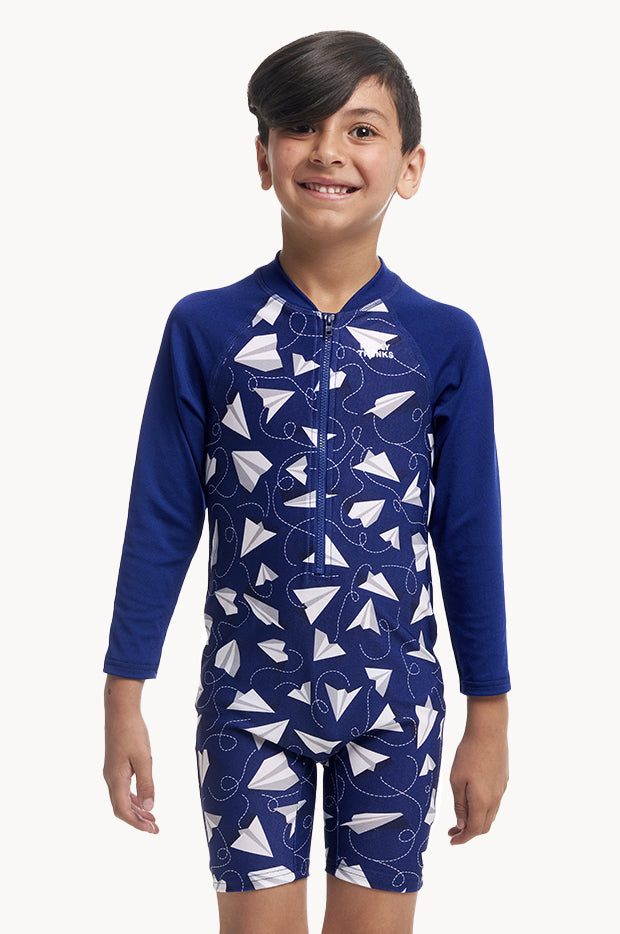 Boys Paper Plain Sunsuit