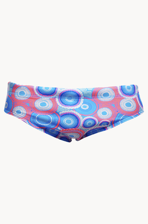 Mens Bundjalung Blue Brief