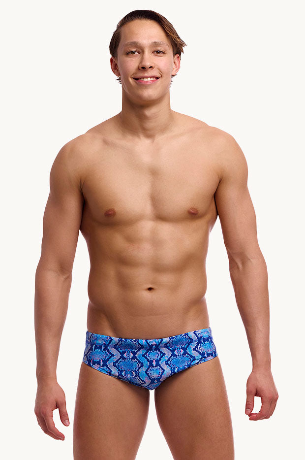 Mens Blue Viper Brief