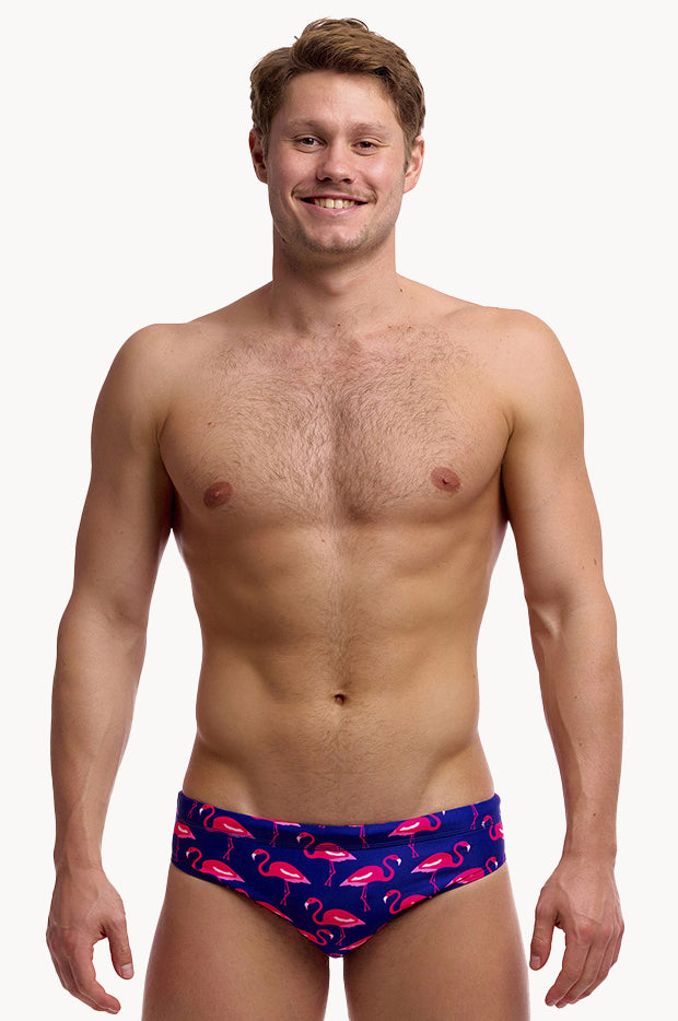 Mens Flocked Up Brief