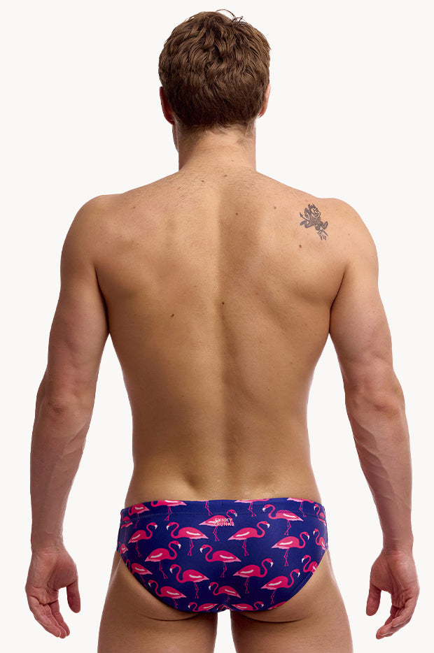 Mens Flocked Up Brief