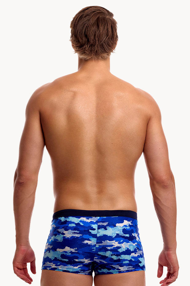 Mens Clean Marine Square Trunk