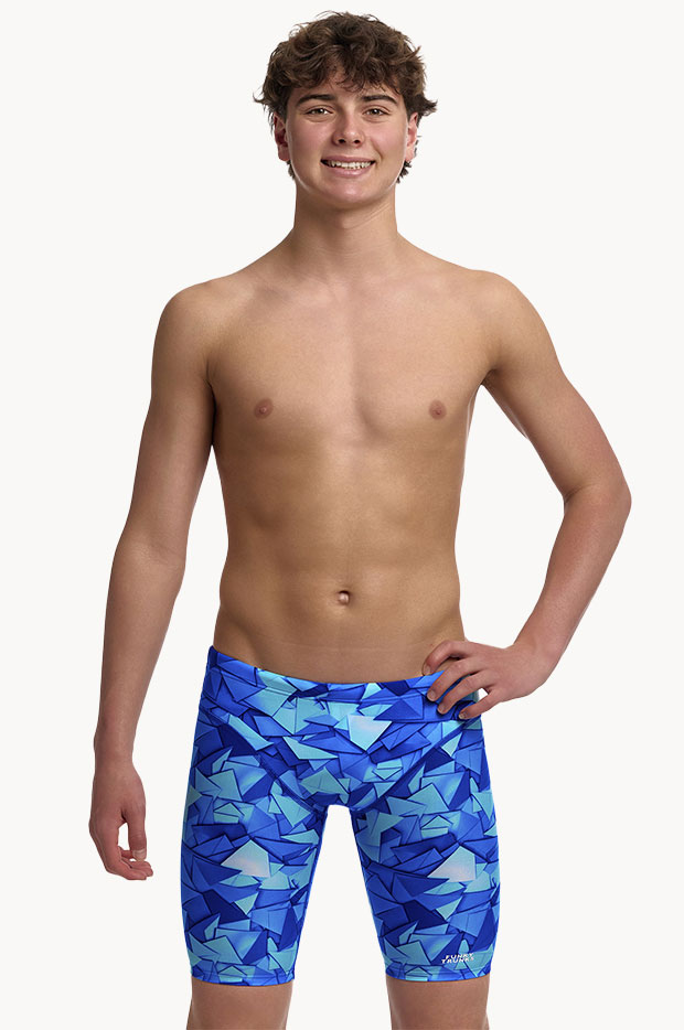 Boys Try Blue Fast Training Jammer