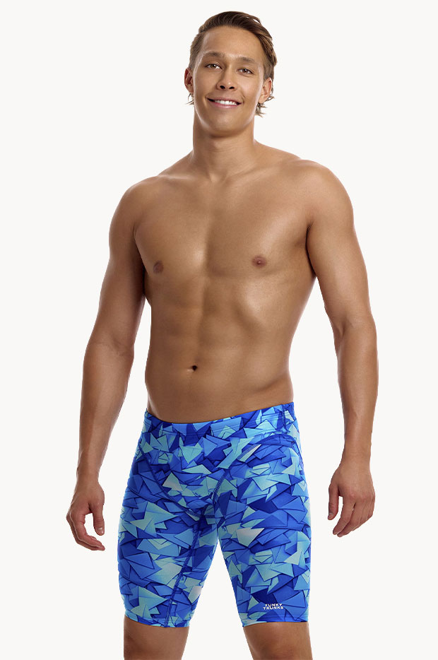 Mens Try Blue Fast Training Jammer