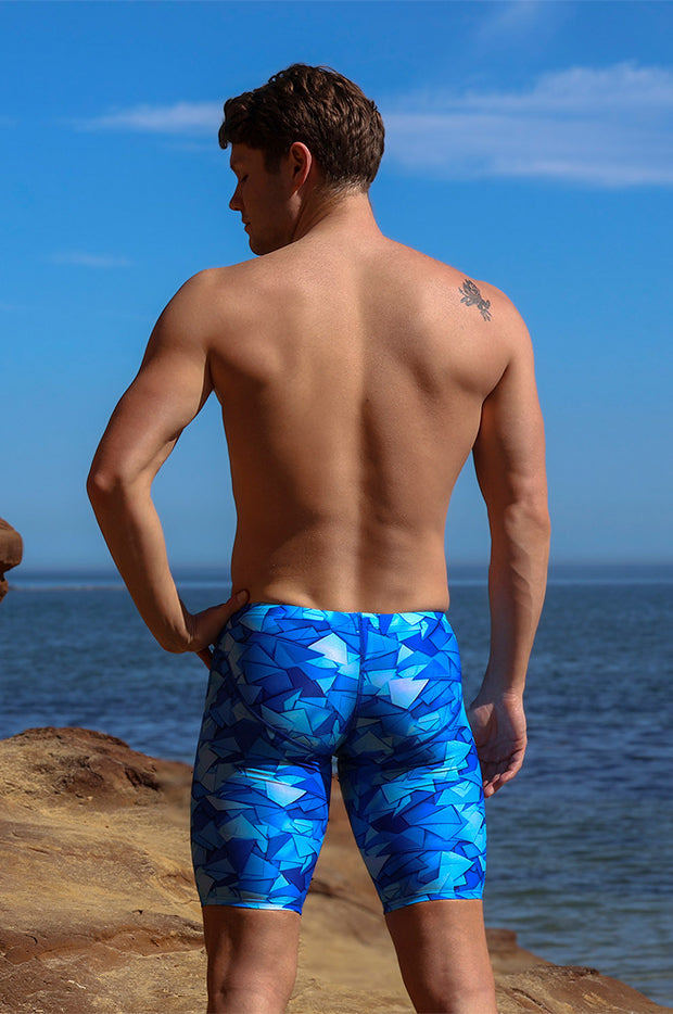 Mens Try Blue Fast Training Jammer