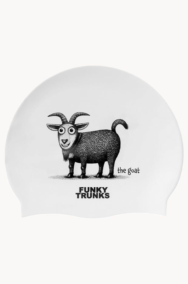 The Goat Swim Cap