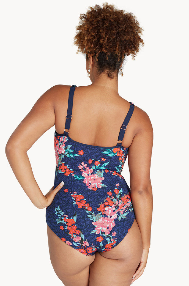 Japanese Blossoms F/G Cup Tank One Piece