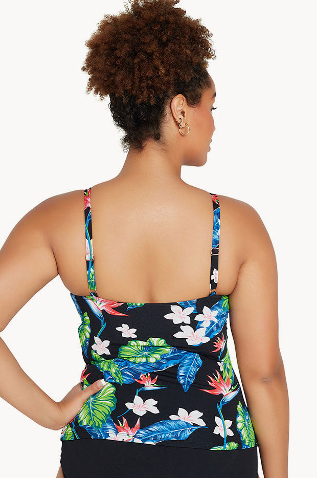 Casablanca Tankini Cross Over Set