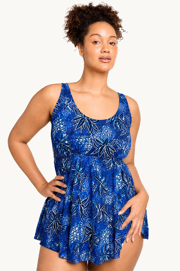 Paina Waves Asymmetrical Tankini Separate