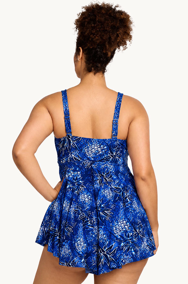 Paina Waves Asymmetrical Tankini Separate