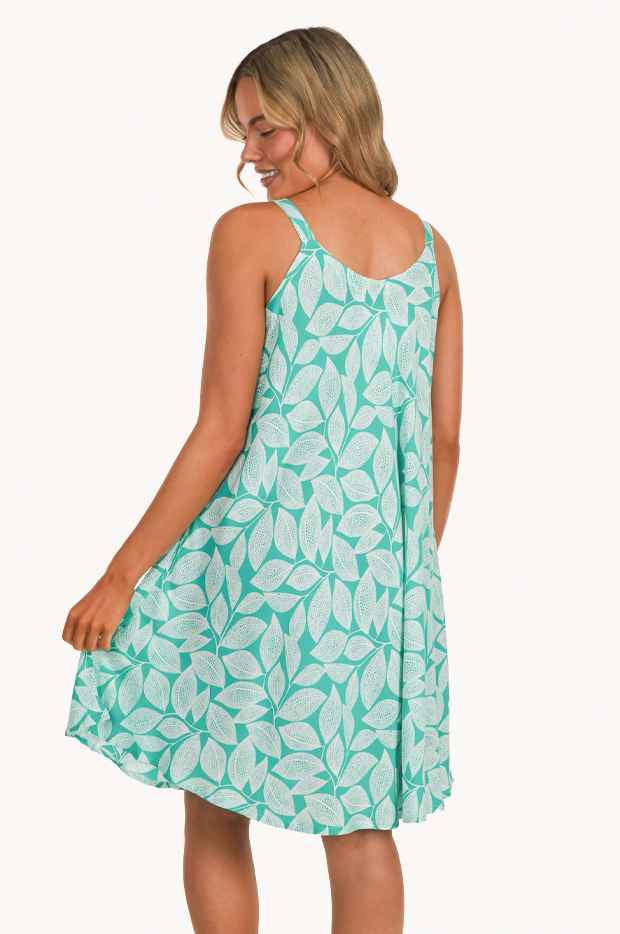 Spotted Leaf Margot Dress