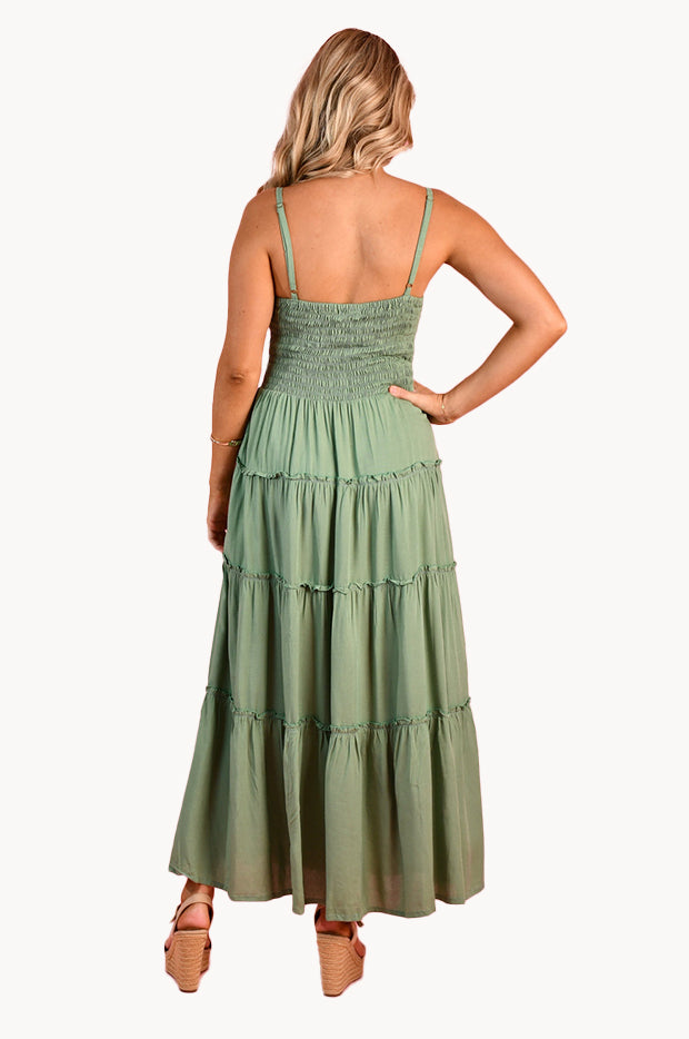 Plain Traveller Maxi Dress