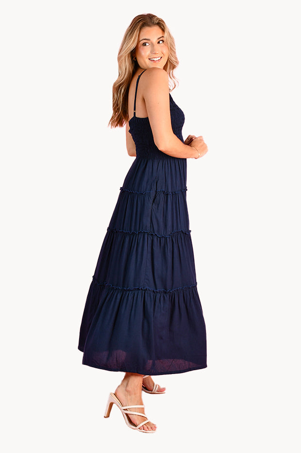 Plain Traveller Maxi Dress