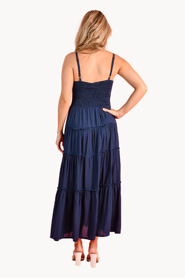 Plain Traveller Maxi Dress