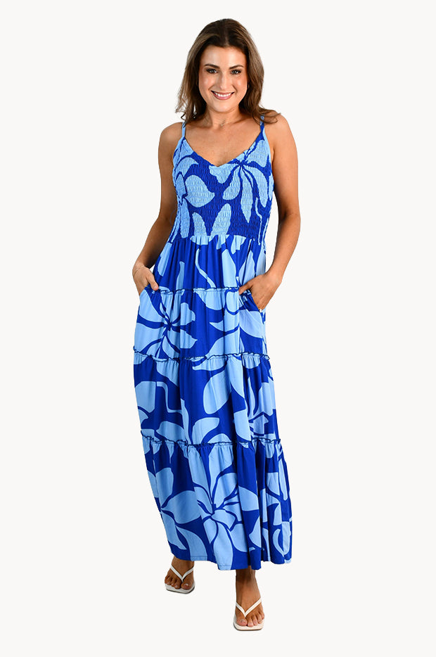 Power Petals Traveller Maxi Dress