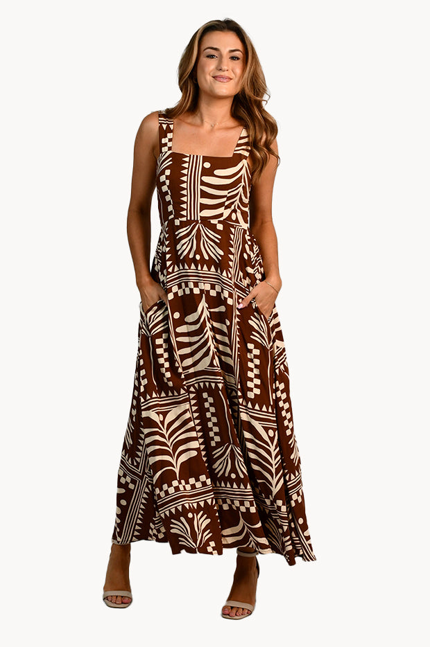 Tribal Artisan Emily Maxi Dress