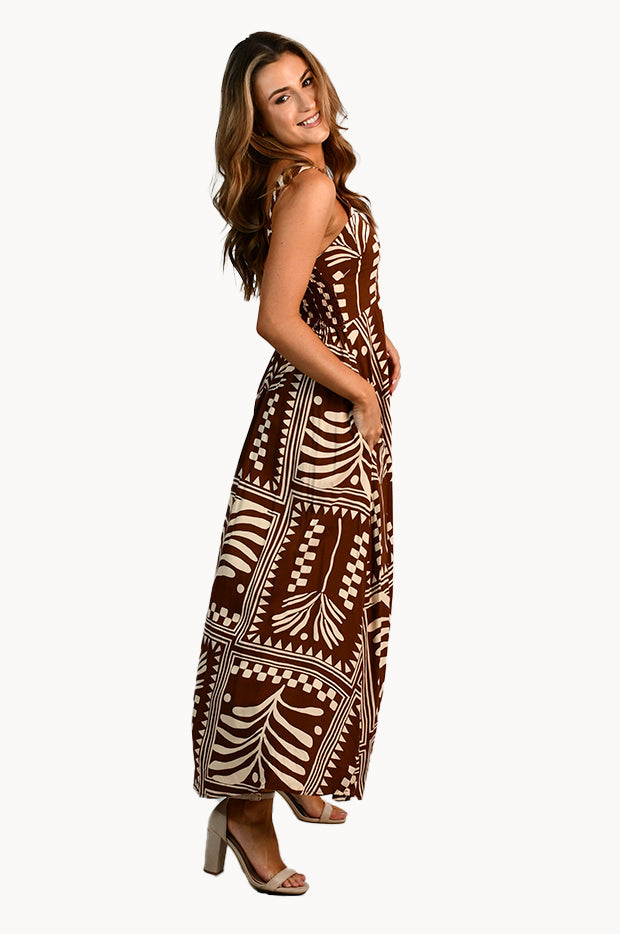 artisanal maxi dress for women Jasmine | Maxi Dress | Sea Mist Green Floral - Boho Billow Sleeve Gauze Cotton