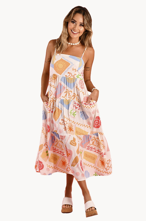 Havana Ellie Midi Dress