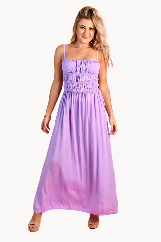 Plain Summer Maxi Dress