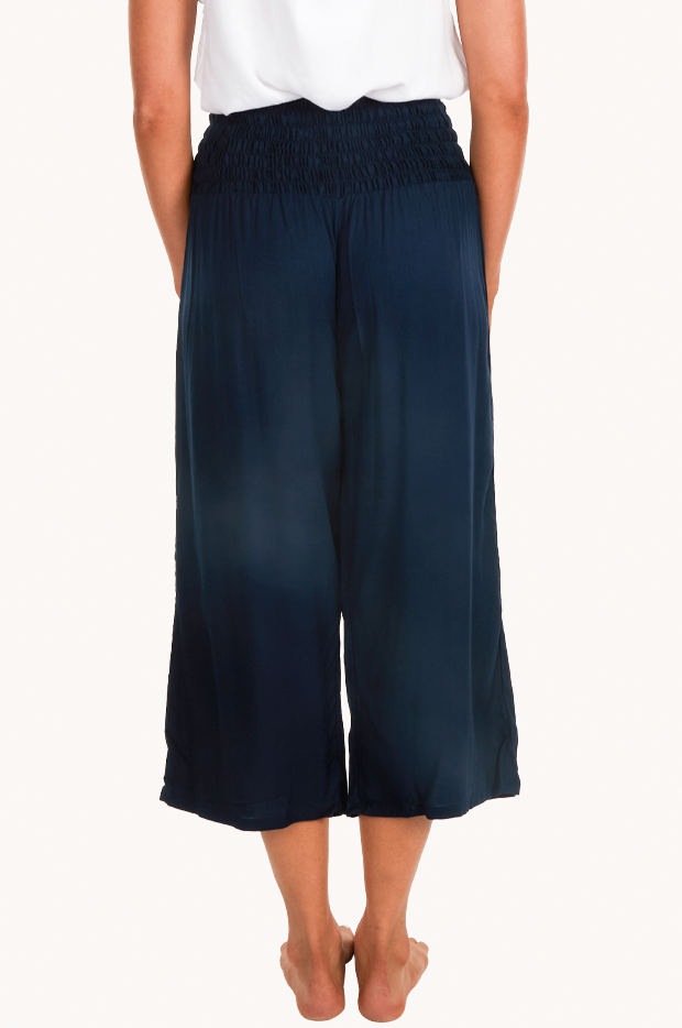 Plain 3/4 Smock Pant