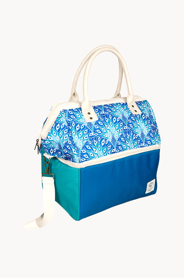 Peacock Paradise Picnic Cooler Bag