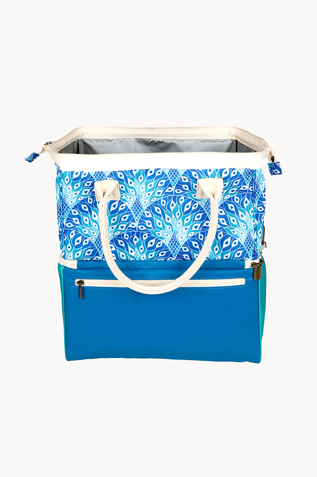 Peacock Paradise Picnic Cooler Bag