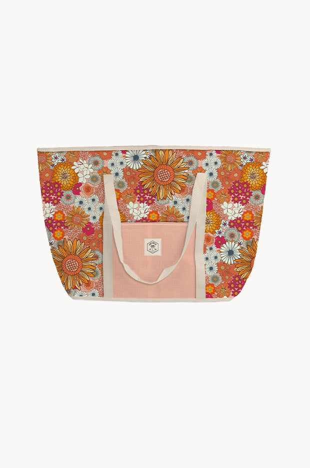 Retro Summer Jumbo Beach Bag