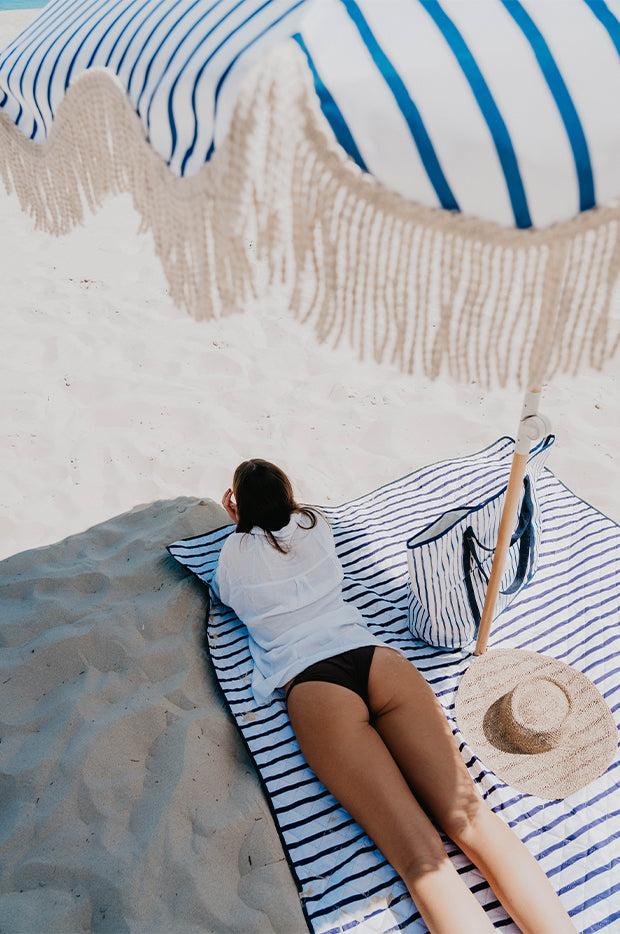 Mediterranean Jumbo Beach Bag