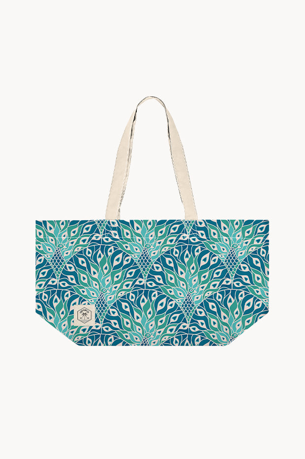 Peacock Paradise Tote Bag