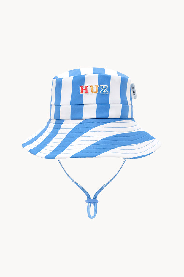 Boys Nautical Stripe Swim Hat