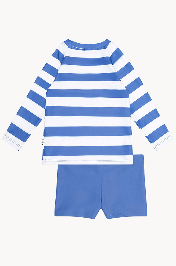 Boys Stripe Huxbear Suntop Set