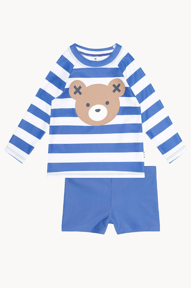 Boys Stripe Huxbear Suntop Set