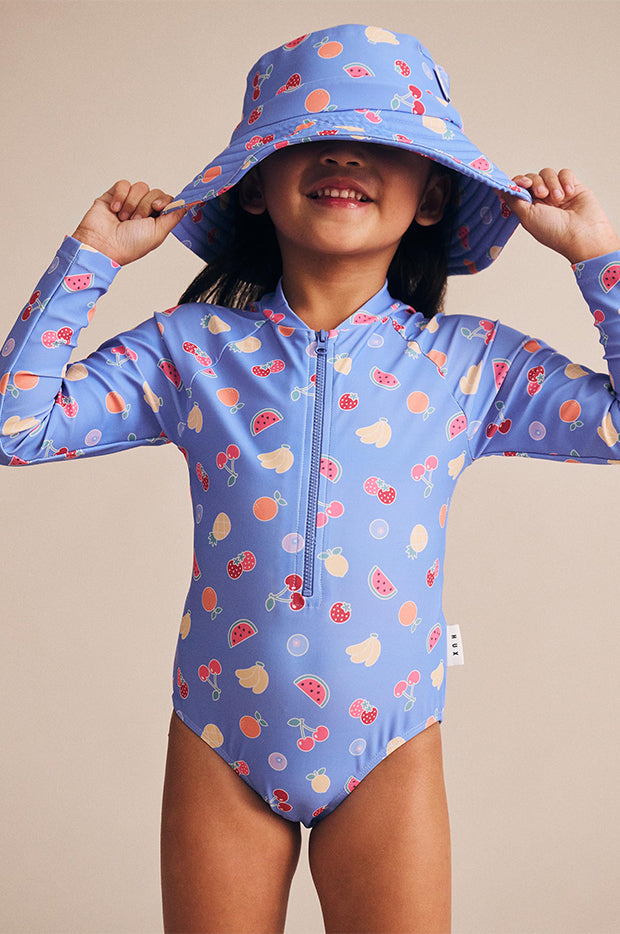 Girls Fruit Emoji Swim Hat
