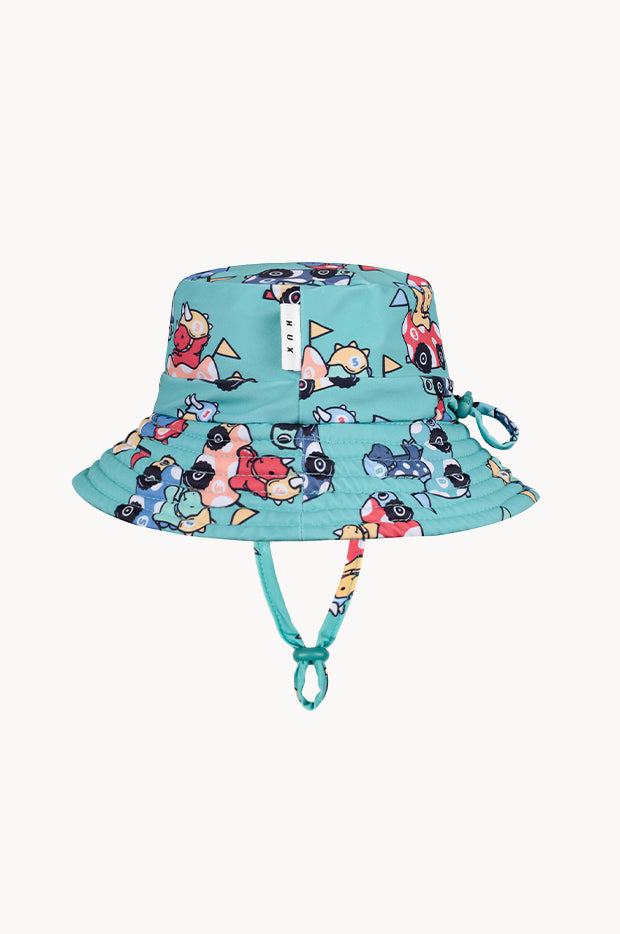Boys Racer Dino Swim Hat
