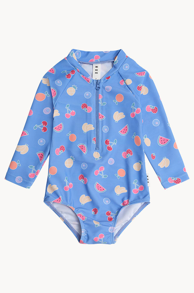 Girls Fruit Emoji Sunsuit