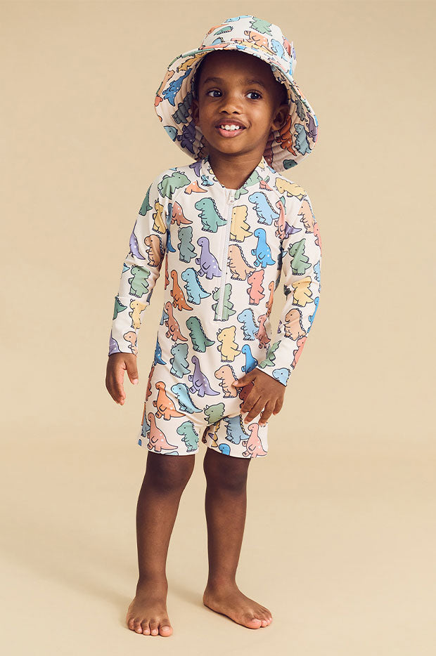 Boys Dino Play Sunsuit