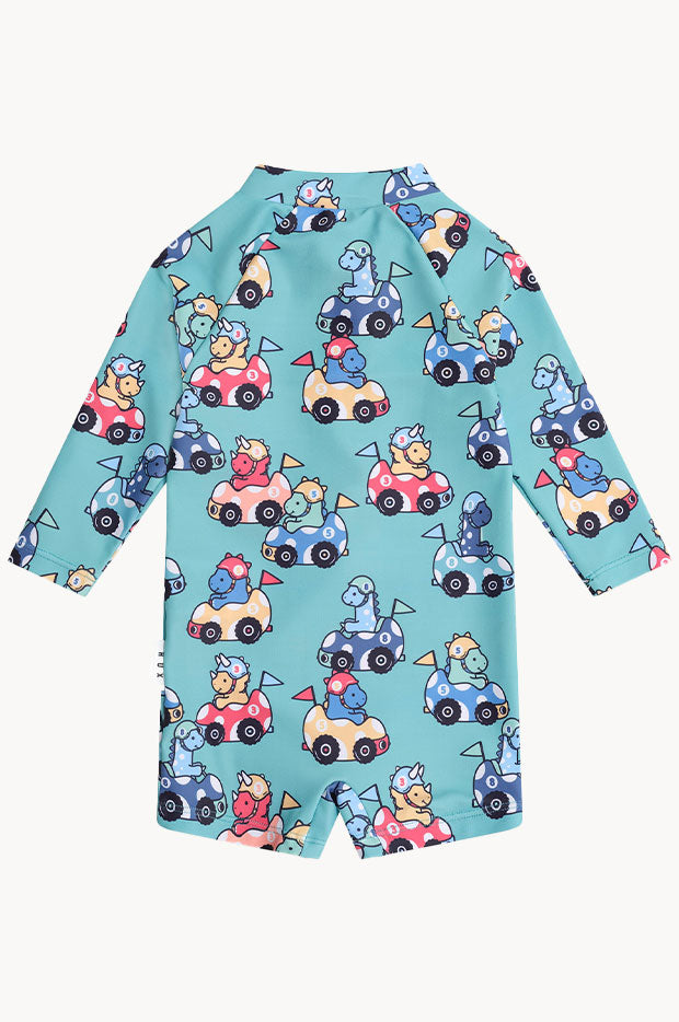 Boys Racer Dino Sunsuit