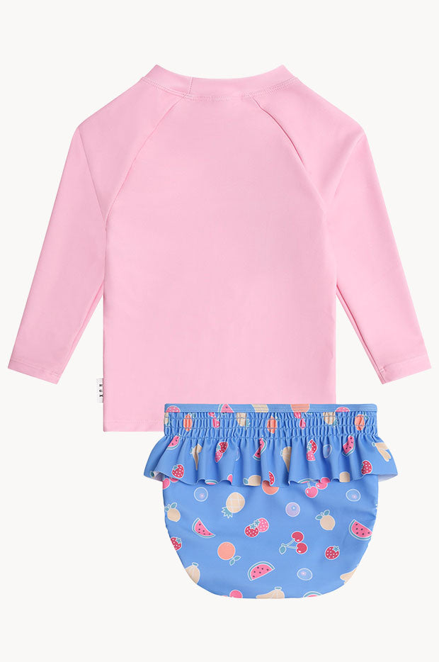 Girls Tutti Frutti Unicorn Suntop Set