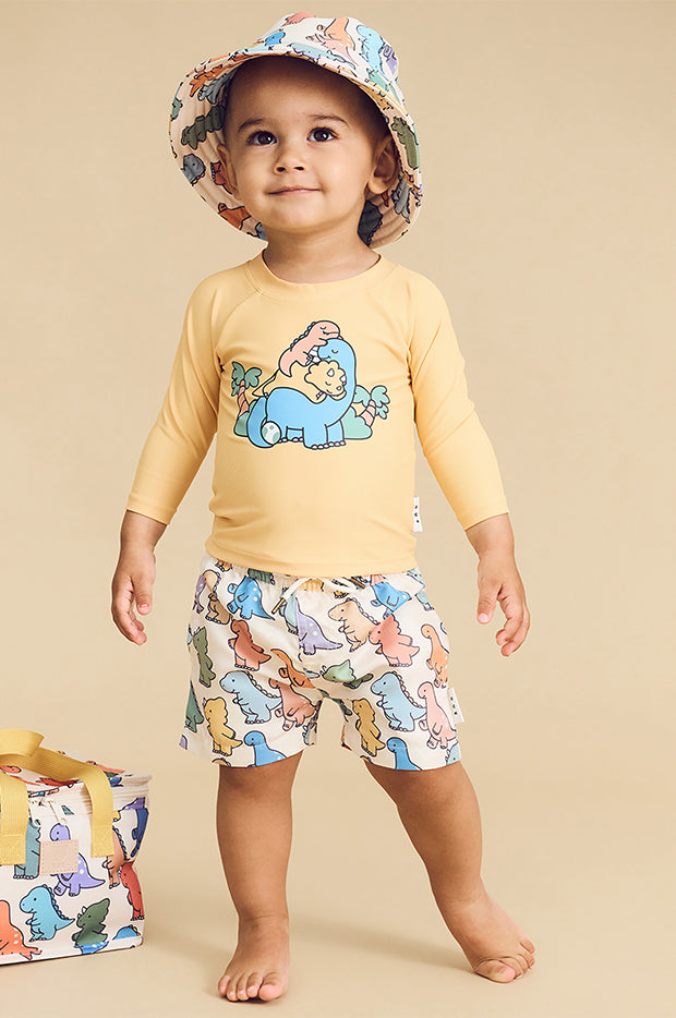 Boys Dino Play Swim Hat