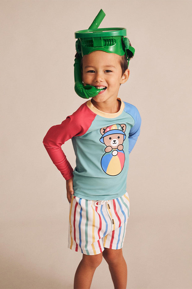 Boys Sporty Huxbear Suntop