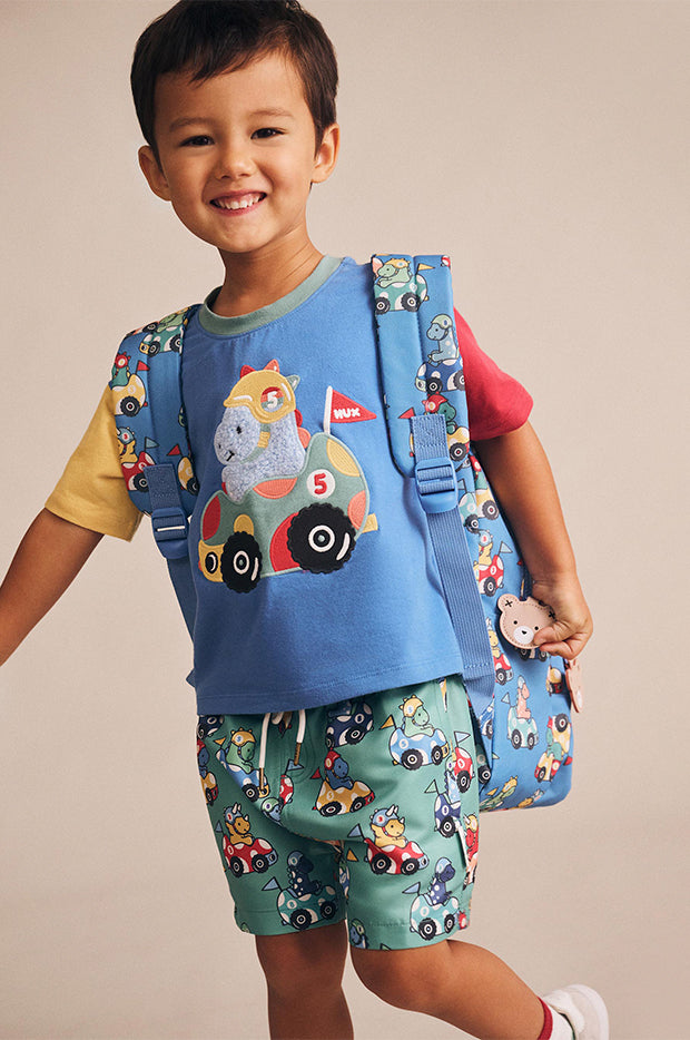 Boys Racer Dino Swim Short