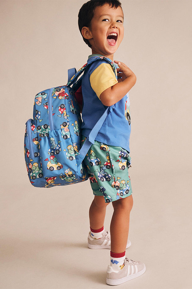 Boys Racer Dino Swim Short