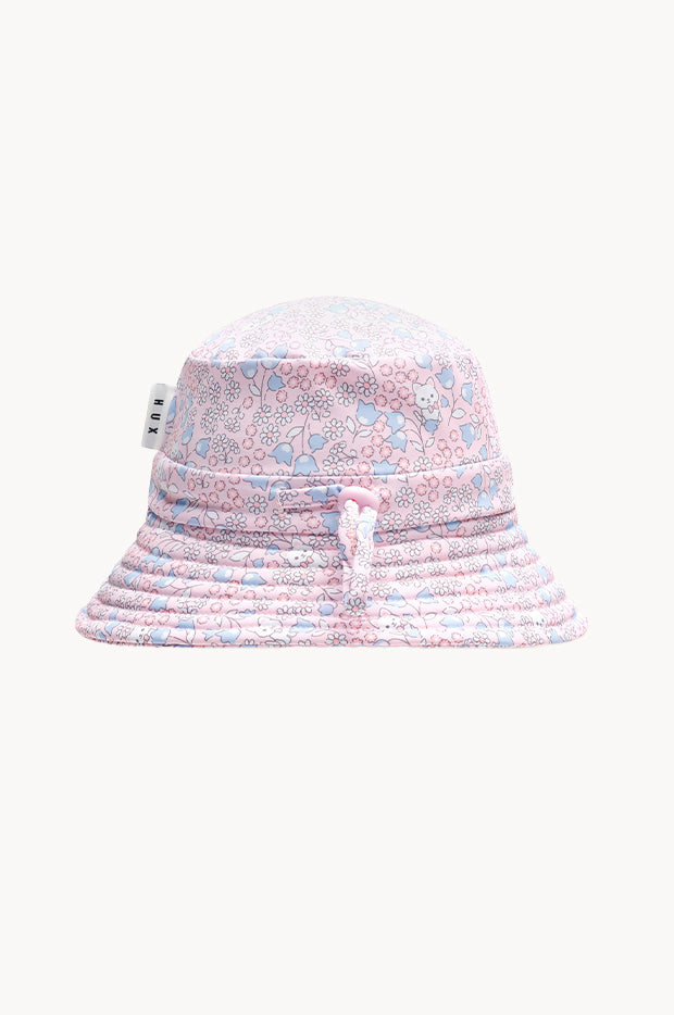 Girls Bluebell Floral Swim Hat