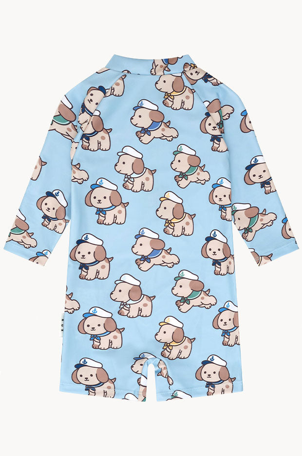 Boys Sailor Pup Sunsuit