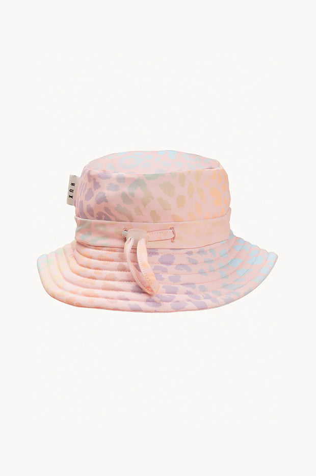 Girls Animal Swirl Swim Hat